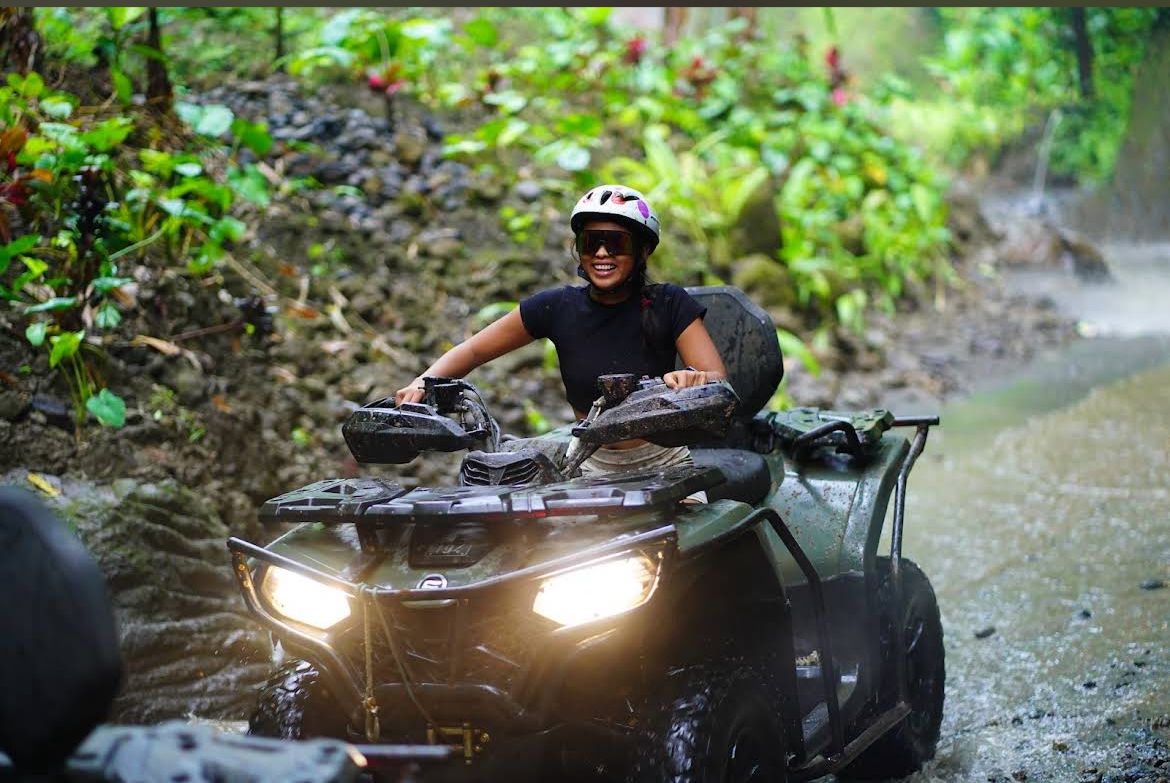 Jungle 450cc ATV Ride with Lunch,Pool & Jacuzzi at Cretya