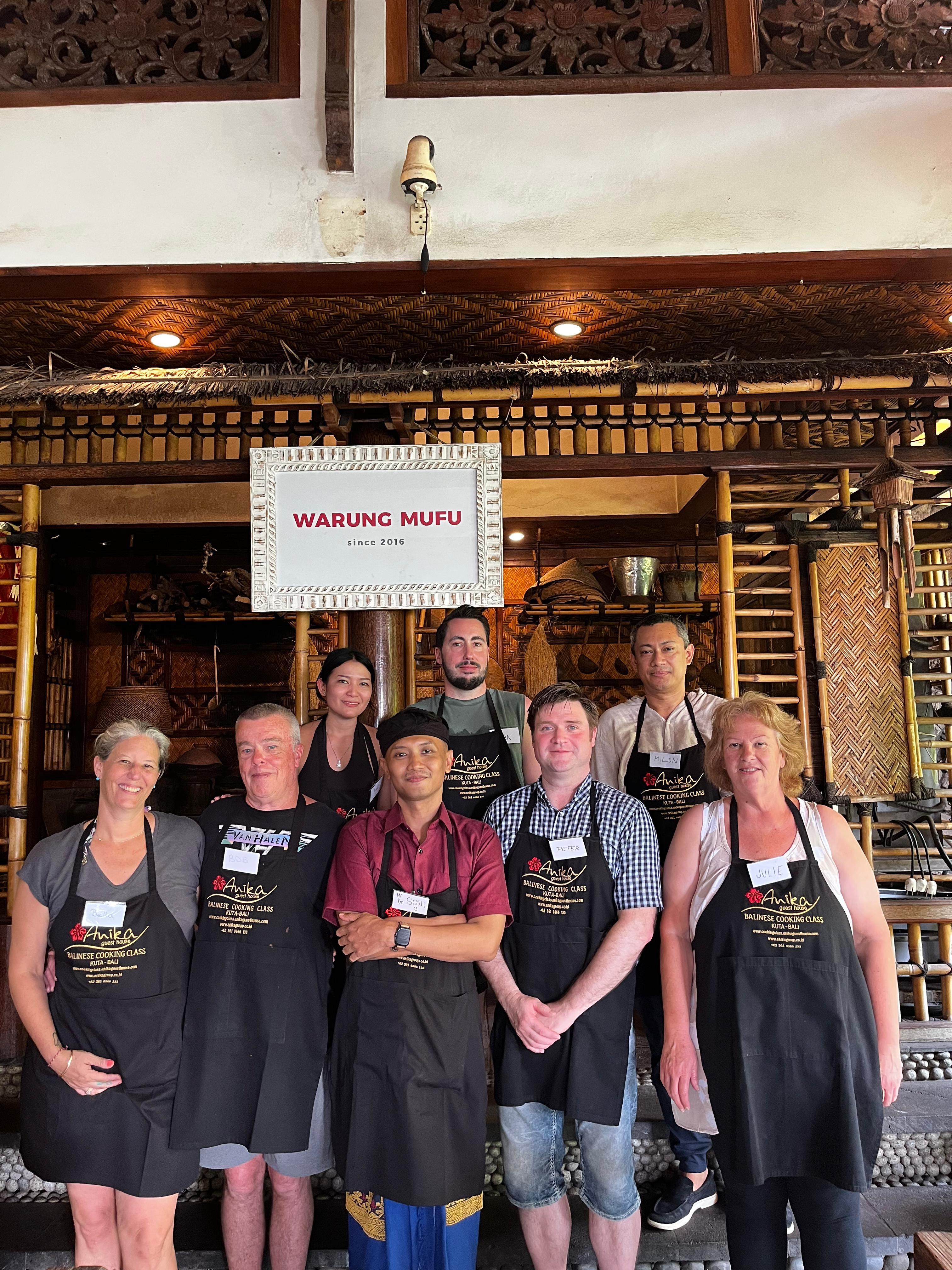 Kuta Balinese cooking class with market tour and lunch