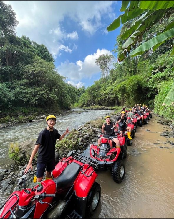 Package Quad ATV and White Rafting Ayung River